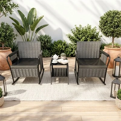 Garden Iron Chairs Rooj